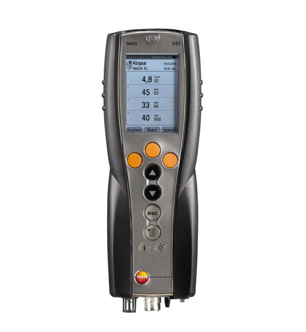 Комплект Testo 340 (O2, CO, NO, SO2)