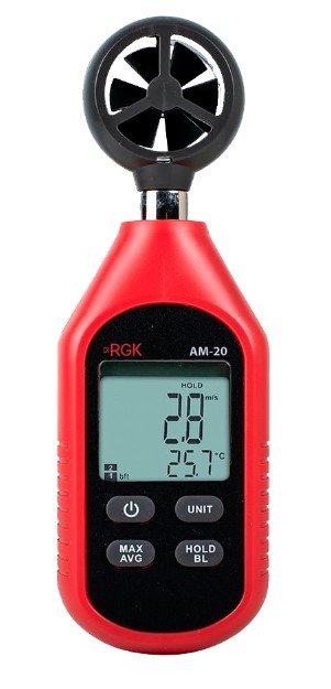 Термоанемометр RGK AM-20 с поверкой