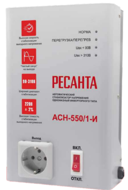 Стабилизатор АСН-550/1-И Ресанта
