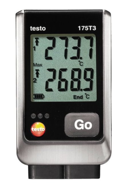 Логгер данных температуры Testo 175 T3